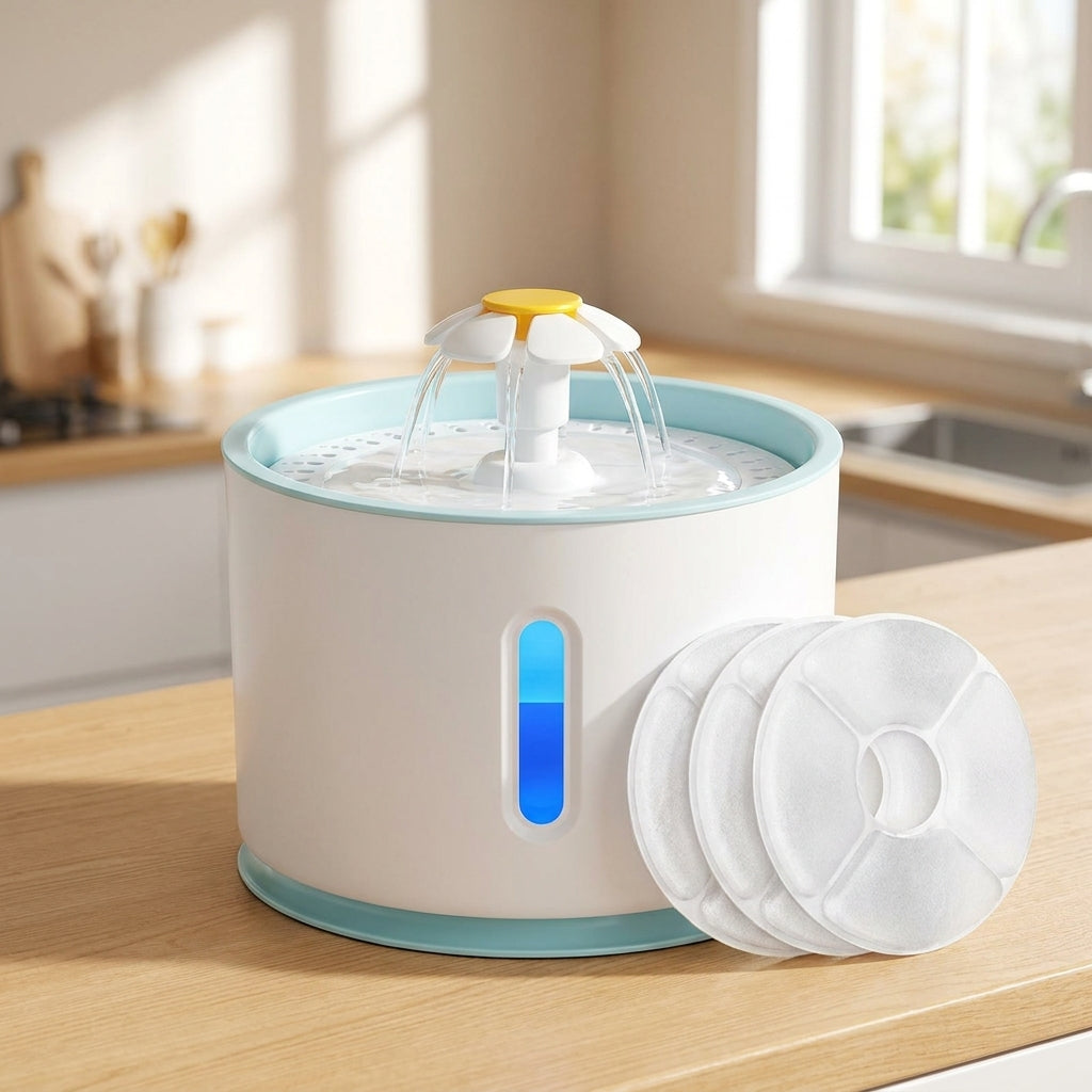 AquaPet® - Bebedero Automático para Mascotas + Cepillo de Vapor de REGALO 🎁